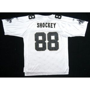 Jeremy Shockey New Orleans Saints Reebok White NFL Football #88 Jersey L